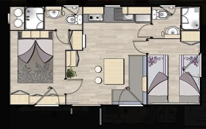 Tatil parkı Camp Šibuljina